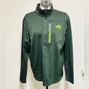 The North Face Men's Canyonlands 1/2 Zip Large Green